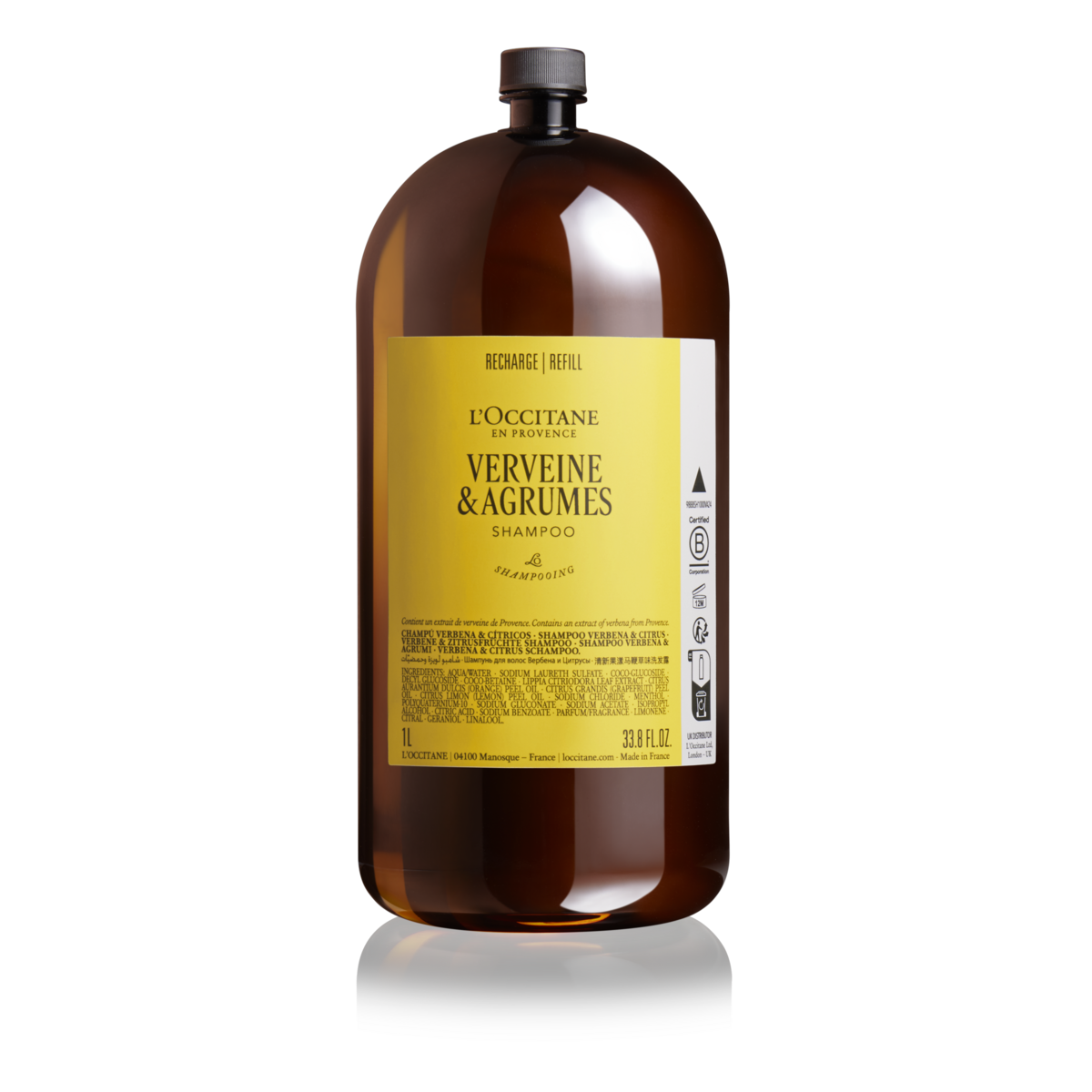 Buy Verveine & Agrumes Shampoo Refill - | L'Occitane EN
