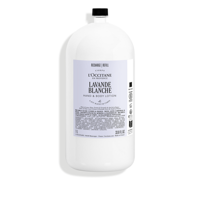 Lavande Blanche Hand and Body Lotion Refill